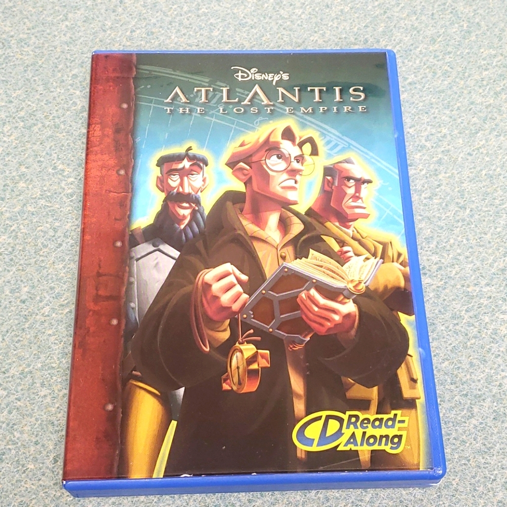 Disney Atlantis The Lost Empire Cd read-along